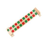 Gadpiparty Règle à Décomposition Bois Montessori Éducatif Numérique pour Garçon Fille Outil de Mathématiques Cognitives pour à Compter Résoudre des Problèmes pour Garçons Filles