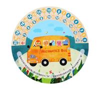 Gadpiparty Règle Bois pour Garçon Fille Mathématique Addition et Soustraction Décomposition Numérique Pédagogique Robuste pour École et Maison