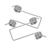 Gadpiparty Ressort de Torsion en Acier Inoxydable pour Couvercle de Poubelle Petit Ressort de Remplacement Solide Lot de 2 Pièces Accessoire de Réparation pour Poubelle Domestique et