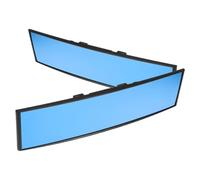 Gadpiparty Rétroviseurs Intérieurs Universels en Plastique Bleu Robustes 2pcs Large Compatibilité pour Remplacement pour Voiture et Camion