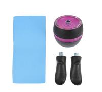 Gadpiparty Roue à Rouleau pour Abdominaux en Abs avec Design Profilé Incurvé, Sécurité Assurée et Double Point D'appui, Équipement de Fitness Pratique pour Entraînement à Domicile