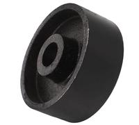 Gadpiparty Roue de Rechange Métallique à Roulement pour Cric Hydraulique Horizontal 3 Tonnes Accessoire Robuste Compatible Remorques Utilitaires Mobilité et Durabilité Optimales