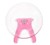 Gadpiparty Roue Silencieuse pour Hamster Exercice Sportif de Course Plastique sans Bruit Accessoire Entraînement pour Petits Animaux Design Détachable Couleur Aléatoire Couleur Aléatoire