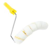 Gadpiparty Rouleau à Peinture Tubulaire à 7 Roues Brosse Tubulaire Arquée en Matériau Spécial Rouleau à Tube pour Peinture Professionnelle Outil pour Tubes et Canalisations Haute Couverture