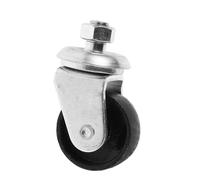 Gadpiparty Roulettes Pivotantes à 360° pour Cric de Sol Tige Filetée 16 MM Capacité 4 Tonnes Roue Robuste Industrielle Accessoire de Remplacement pour Cric de Transmission Mobilité