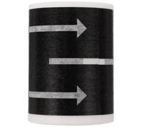 Gadpiparty Ruban Adhésif Décoratif Noir en Papier pour Signalisation Routière, Facile à Déchirer 1 Rouleau Plusieurs styles pour Chambre de et Thème des Transports Plusieurs styles