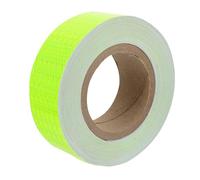 Gadpiparty Ruban Réfléchissant Fluorescent Jaune Étanche et Solide en Pvc Motif Alvéolé Hexagonal pour Équipements Mécaniques et Situations D'urgence