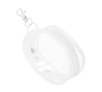 Gadpiparty Sac d'affichage de poupée vitrine pour figurines vitrine de poupée pochette porte-clés pochette d'affichage Organisateur transparent pour les poupées Pochette étanche PVC blanche