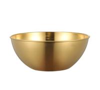 Gadpiparty Saladier Inoxydable Profond Grosse Capacité Cuisine Maison Or