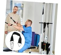 Gadpiparty Sangle de Suspension pour Balançoire Noire avec Crochet Solide Fixation Multi-Usage pour Poids de Sable et Accessoires Intérieur et Extérieur