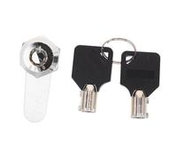 Gadpiparty Serrure à Came de Zinc pour Meubles Boîte à Outils Armoire Tiroir Verrou de Sécurité Multifonction pour Bureau Domicile Camping-car Barillet Inclus