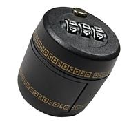 Gadpiparty Serrure à Code pour Bouteilles de Vin et Whisky en ABS et Alliage de Zinc Verrouillage Sécurisé par Mot de Passe Noir Protection Anti-Consommation Garçon et Filles Accessoire