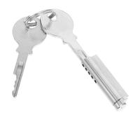 Gadpiparty Serrure de Porte de Congélateur 35 Mm avec 2 Clés, Verrou de Remplacement pour Réfrigérateur et Vitrine Froide, Résistance Basse Température, Compatible Portes Vitrées, Sécurité