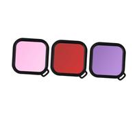 Gadpiparty Set De Filtres De Plongée pour Caméra Sportive Étanchéité Renforcée Correction Couleurs Rouge Et Compatible avec Boîtier Non Angle