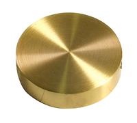 Gadpiparty Solid Brass Round Paperweight For Chinese Calligraphy Heavy Desk Ornament With Smooth Edges Practical Accessory For Calligraphy And Drawing Enthusiasts