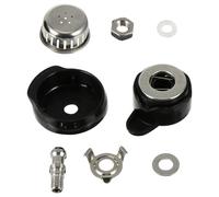 Gadpiparty Soupape d'Échappement Noire pour Autocuiseur Électrique Pièce de Rechange Compacte et Réutilisable Accessoires la Cuisine Compatibles Facile à Nettoyer Usage Domestique