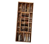 Gadpiparty Sticker Effet Carrelage Autocollant PVC pour Porte Armoire à Vin Décoration Murale Salon Chambre Étanche Repositionnable