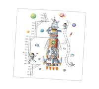 Gadpiparty Sticker Mural Motif Astronaute Autocollant Créatif Pour Chambre Sticker Vaisseau Spatial Unique