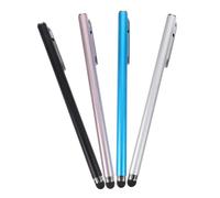 Gadpiparty Stylets Capacitifs Matériaux Métal et Plastique Universels Lot de 4 Sensation Confortable pour Écrans Tactiles, Compatibles Tablettes et Téléphones