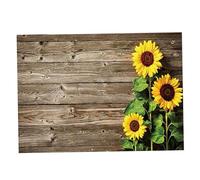 Gadpiparty Sunflower Rustic Wood Texture Backdrop pour Shower Décoration De Fête Anniversaire Arrière-Plan Photographique Et Photo Booth