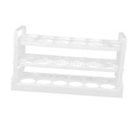 Gadpiparty Support à Œufs Pour Réfrigérateur Casier à Œufs à 3 Niveaux Design Encombrant En Plastique Solide Cuisine