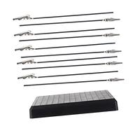 Gadpiparty Support de Base avec Pince Crocodile pour Modèles à Peindre Clip de Couleur Stable et Durable pour Aérographe Accessoire Pratique pour Séchage et Peinture de Maquettes