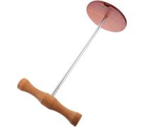 Gadpiparty Support de Casque en Bois Massif pour Bureau Double Tige Métallique Blanche Support pour Casque Audio de Jeu et Micro-Casques PC Stable et Design Minimaliste Rangement pour Salle