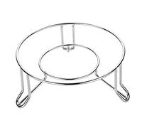 Gadpiparty Support de Casserole Acier Inoxydable Robuste Support Trépied Stable et Résistant Chaleur Antirouille et Étanche pour Cuisine