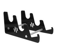 Gadpiparty Support de Clavier D'ordinateur en Acrylique Noir, Léger et Portable, Rehausseur Ergonomique pour Bureau Design Simple et Texture