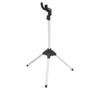 Gadpiparty Support de Défroisseur à Vapeur Pliable Réglable Hauteur Ajustable Cintre Porte-linge pour Repassage par Vapeur Mât Télescopique pour Défroisseur Portable Noir