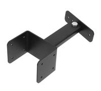 Gadpiparty Support de Toit en Acier Inoxydable pour Pergola Forte Capacité de Charge, Accessoire Robuste Noir Assurant Stabilité et Installation Facile en Extérieur