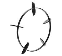 Gadpiparty Support De Wok Fer Rack De Cuisinière Pour Poêles à Accessoire De Cuisine Pratique Et Antidérapant Pour Amateurs De Cuisine