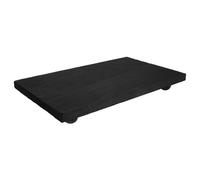 Gadpiparty Support en Bois Style Rustique et Minimaliste pour Bouteilles D'arôme Bords Arrondis, Antidérapant et Stable, pour Lavabo de Salle de Bain ou Plan de Travail