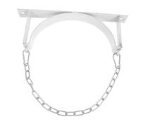 Gadpiparty Support mural en acier pour réservoir de propane avec chaîne de sécurité pour bouteilles de gaz de laboratoire et camping-car