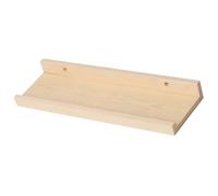Gadpiparty Support Mural en Bois Synthétique Simple et Élégant Cloison Anti-Chute, Étagère Murale Khaki Cuisine ou Hôtels