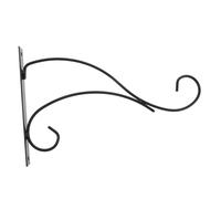 Gadpiparty Support Mural Fer Forgé pour Jardinière Balcon Crochet Suspendu Style Campagne pour Pots de Fleurs Lanternes et Mangeoires Oiseaux Décoration Extérieure Minimaliste et Gain de