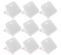 Gadpiparty Support Mural pour Fixer Tapis de Propreté et Tapisseries 12 Clips Adhésifs en Plastique Blanc pour L’entraînement la Propreté des Chiens à Domicile