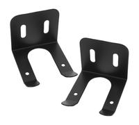 Gadpiparty Support Mural Robuste en Fer 2pcs pour Rangement Garage Résistance Toutes Saisons et Sécurité Améliorée, pour Outils de Jardin et Paniers Suspendus