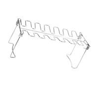 Gadpiparty Support Pliable pour Barbecue Acier Inoxydable Rack Portable Multifonction pour Cuisses de Poulet Camping Parc et Cuisine Accessoires Barbecue Durables et Compacts