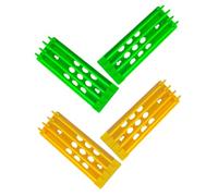 Gadpiparty Support pour Bagues de Pattes de Pigeons Voyageurs en Plastique Robuste Lot de 4 Pièces Porte-Bagues d'Entraînement Pratique pour Organisation et Identification pour Pigeons et