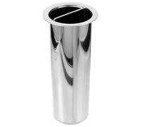 Gadpiparty Support pour Brochettes Barbecue Acier Inoxydable Seau Perforé avec Poignée Rangement Pratique pour Piques Métal Accessoires Camping et Cuisine Tube pour Brochettes