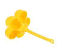 Gadpiparty Support Œufs Silicone Réutilisable Résistant Haute Température pour Cuisson Micro-ondes et Vapeur Porte-œufs Pratique pour Maison Restaurant Hôtel Lot Jaune