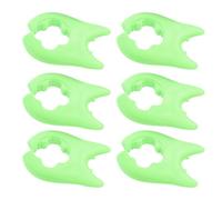 Gadpiparty Support Ustensiles Cuisine en Silicone 6 Pièces Fonction Soulèvement de Couvercle et Protection Anti-débordement Cuisine Pratique