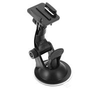 Gadpiparty Support Ventouse de Pare-Brise pour Caméra Embarquée, Fixation Rapide en Abs Noir, Installation Facile pour Voiture et Caméra Dashcam