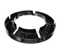 Gadpiparty Support Wok en Émail Coupe-vent Antidérapant pour Cuisinière Gaz, Accessoire Plaque Cuisson Isolant Thermique Multifonction, Anneau Wok 5 Ouvertures Adapté la Cuisine Gaz, Usage