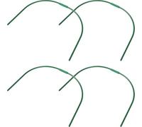 Gadpiparty Supports pour Serrage Tunnel de Jardin 4 Pièces 40x42 Cm, Arceaux en Acier Robustes pour Lit Surélevé, Protection Anti-gel, Insectes et Oiseaux, Serrage Cultivable Extérieure pour Jardinage