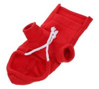 Gadpiparty Sweatshirt pour Petit Animal Rouge S Vêtement Léger et Confortable pour Cobaye Furet et Hamster Accessoire Mignon pour Animaux de Compagnie pour Activités Extérieures et Cadeaux