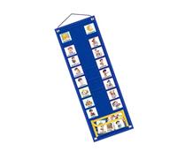 Gadpiparty Tableau Horaires Mural Garçon Fille avec Cartes de Tâches Outil pour Routine Quotidienne et Responsabilités Calendrier Éducatif pour Communication et Apprentissage des