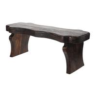 Gadpiparty Tabouret Basique en Bois Massif Portable pour Salon Marche Pied pour Maison Ou Bureau Design Rustique