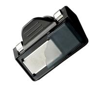 Gadpiparty Taille-crayon à Croquis Multifonction en Plastique Noir Design Clip pour Usage Scolaire et Peinture Charbon, pour Garçon et Filles